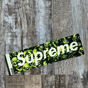 Supreme Skull Pile Glow In The Dark Box Logo Sticker
